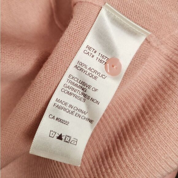 Pink Cardigan Beaded Floral Embroidery - Picture 9 of 9